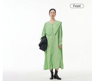 Robe grande taille pour femmes, nouvelle mode européenne et américaine, avec jupe décorative à bord à volants, 73, 2023