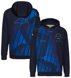2023 Nieuwe F1 Hoodie Formule 1 Team Blauwe Hoodies Heren Trui Lente Herfst Racing Fans Mode Oversized Sweatshirt met Capuchon