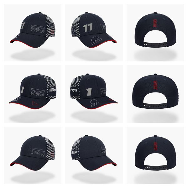 Casquette de course d'équipe F1, accessoires périphériques, pour hommes et femmes, pour coureurs et fans, casquette de baseball, langue de canard, chapeau à bord courbé, nouvelle collection 2023