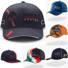 2023 nouveau F1 Racing casquettes hommes chapeaux ajusté chapeau de soleil formule 1 brodé casquette de Baseball Sports de plein air Cap216K