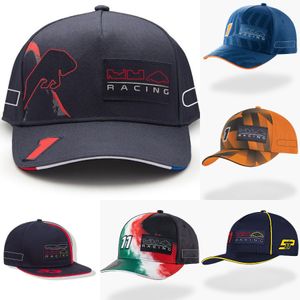 Casquette de course F1 pour hommes, chapeau de soleil ajusté, casquette de Baseball brodée de formule 1, casquette de sport de plein air, nouvelle collection 2023