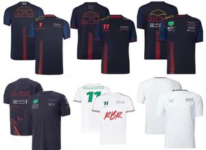 2023 Nieuwe F1 Racing T-shirt Polo shirt met korte mouwen dezelfde aangepaste pasvorm