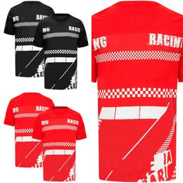 T-shirt de course F1 pour hommes et femmes, Polo d'été de l'équipe de formule 1, décontracté, respirant, en Jersey, pour Fans, à manches courtes, 2023