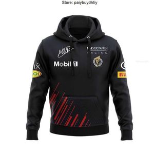 2023 Nouveau F1 RedBulls Formula One Sweat à capuche pour hommes 3D Print Racing Team Top Navy Basketball Jersey Automne Sweat à capuche 2023 Plus XXS-6XL