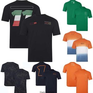 2023 Nouveau F1 RedBulls Racing T-shirt Formule 1 Pilote T-shirt D'été Hommes Mode Contraste Couleur Casual T-shirts À Manches Courtes Plus La Taille Personnalisée