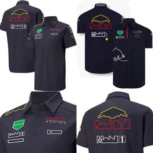 2023 Nouvelles chemises F1 Formule 1 Équipe Uniforme Tops Fans Smmer Smmer Maillot de travail de course à hommes de course à hommes suivants