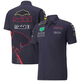 2023 NIEUW F1 TEAM POLO MEN's POLOS 2023POLO DE MANGA CORTA PARA Fans Formule 1 Chaqueta OFICIAL L MISMO ESTILO Personalizado