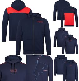 2023 Nieuwe F1 Zip Up Hoodie Formule 1 Heren Sweatshirt Met Capuchon Lente En Herfst Mode Casual Mannen Hoodie jas Racing Sport Jas