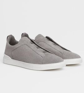 2023 nouvelles marques célèbres hommes baskets chaussures noir blanc grain cuir sport croisement élastique formateurs confort skateboard marche de haute qualité