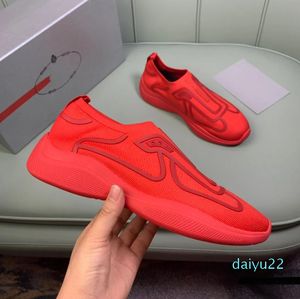 2023 nouvelles marques de mode Hommes America Cup Sneakers Chaussures Confort Casual Marche Hommes Sports Mesh Léger Skateboard Runner Sole Tech Fabrics Trainer de haute qualité