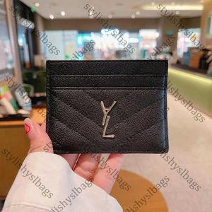 2023 Nouvelle Mode Porte-Cartes Caviar Femme Mini Portefeuille Designer Couleur Pure En Cuir Véritable Pebble Texture De Luxe Noir Portefeuille 3F412