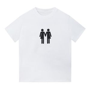 2023 Nouveau Mode Hommes Designer T-shirt Casual Homme Femme T-shirts en vrac Lettres Imprimer Manches courtes Top T-shirt en coton pour hommes T-shirts hip hop T-shirts harajuku rock t-shirt S-XXL