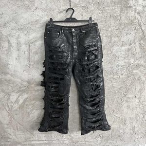2023 Nouveaux jeans de décoration de trou pour hommes de mode - TAILLE US 28 - 36 - jeans de créateur pour hommes de haute qualité243p