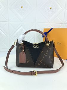 2023 nuevo estilo de moda bolso de diseñador de doble Color Lous bolso de hombro con cremallera para mujer Viutn bolso de cuero genuino de alta calidad M43967