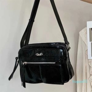 2023 NIEUWE Fashion Tote Designer Handtassen Lederen multi -compartiment brede schoudergordel Crossbody Messenger Bags