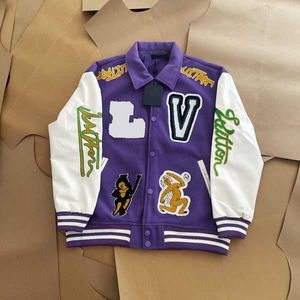 2023 nieuwe mode varsity jacket Baseball Jas Uniform Mode Jas Single Breasted Warme Jassen Koppels Vrouwen Mannen Varsity Jassen Heren Designer Kleding 348BS