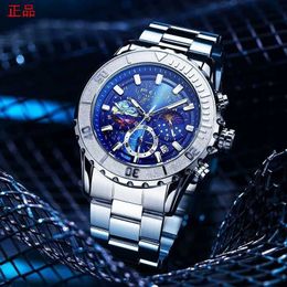 2023 Nouveau Feike Star Sea Watch Mens Trend Personnalized Nightlight Multi fonctionnels Sports Fashion