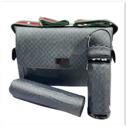 2023 New Foreign Trade Children's Large Capacity Baby Multi Functional High End Customized Fashion Mommy Bag A3