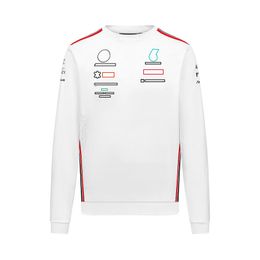 2023 nieuwe Formule 1 fabrieksteamkleding f1 team hoodie met halve rits op maat kan officieel in dezelfde stijl worden verhoogd