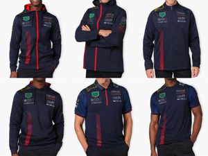 Nuevo traje polo de carreras de Fórmula Uno, personalización con capucha del equipo de primavera y otoño
