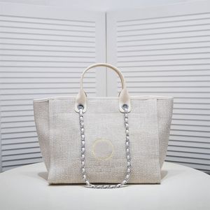 2023 Nouveau luxe français luxe simple toile All-fit grande capacité femmes une épaule alphabet feutre sac à main sac fourre-tout étudiant sac à provisions