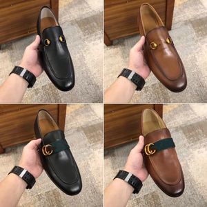 2023 nouveau cuir véritable hommes chaussures habillées de créateurs à la main bureau affaires mariage bleu noir luxe sans lacet formelle Oxfords hommes chaussures
