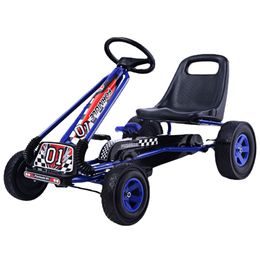 2023 Nieuwe Go Kart Kids Ride On Car Pedal Powered 4 Wheel Racer Toy Stealth Outdoor auto