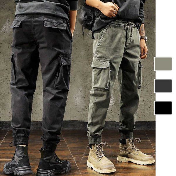 2023 New Goods Pantalones Y2k Tactical Military Cargo Pants Hombres de alta calidad al aire libre Hip Hop Work Stacking Flat noodles P230529