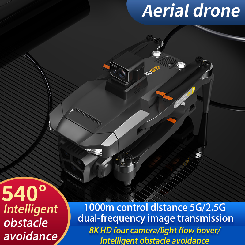 2023 Nuovo GPS Drone 8K Quattro telecamere 5G Professionale HD Fotografia aerea 540 Evitamento intelligente degli ostacoli Elicottero a quattro rotori RC 1000M Drone Giocattoli P20