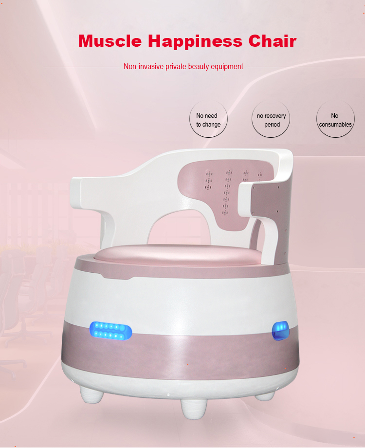 2023 NEW HI-EMT Pelvic Floor Muscle repair machine Ems happiness chair urinary incontinence Treatment cushion EMS-chair Non-invasive private beauty equipment