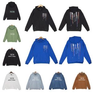 2023 Nueva sudadera con capucha Diseñador Hombres Mujeres Sudaderas con capucha Parejas Sudaderas Top Letra de bordado de alta calidad Ropa para hombre Puentes Camisa de manga larga Hip Hop Streetwear