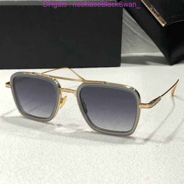 DITA DIOO – paire de lunettes pour hommes et femmes, rétro carré, steampunk UV400, protection d'aviation, marques de luxe, nouvelle collection 2023