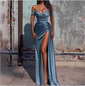 2023 NIEUWE HOTE BOOP VEKKOMST CHEST SLEIT BANQUET Elegante jurk avondjurk