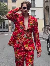 2023 New Hot Paris Designer Street Netflix Fashion Northeast Huabu Network Red Women's Top Mejor mascota Vestido de dama de honor Fiesta del año Traje divertido para hombre