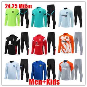 2023 NIEUW INTER TUTA CALCIO Tracksuit Lautaro Chandal Futbol Soccer Milano Training Suit 23 Milans Camiseta de Foot Men and Kids