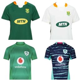 2023 New Ireland Rugby Jersey Sweetshirt 22 23 Écosse English Sud Angleterre UK African Home Away Men Kit Alternate Africa Top Quality Rugby Shirt Taille