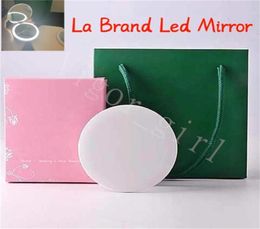 2023 New LA Miroirs compacts Miroir à double face Miroir de décoration LED Highgrade Miroir pour les outils de maquillage pour filles équipés de 9277808