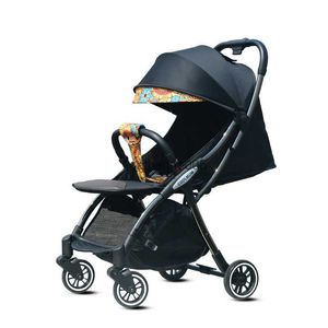 2023 Nouveau bébé léger poussette voyage transporter sur poussette Portable pliable bébé carrige landau chariot poussette pour nouveau-né L230625