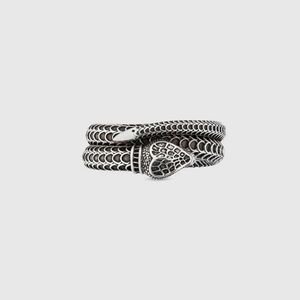 2023 nuovi gioielli di moda di alta qualità di lusso per serpente argento sterling alta versione uomo e donna piccolo regalo di San Valentino coppia anello