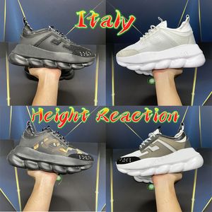 2023 Nouveau Luxe Italie Casual Chaussures Réfléchissant Hauteur Réaction Baskets Designer Chaussure Sping Automne Sneaker triple noir blanc multi-couleur hommes femmes formateurs