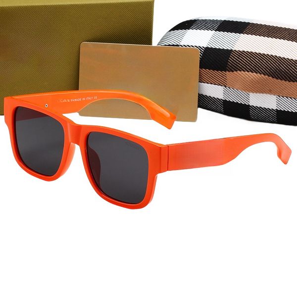 2023 Nuevas gafas de sol polarizadas de lujo para mujer para hombre Diseñador de marca Gafas de sol de viaje Lentes de acetato Diseño de templo a rayas clásico con estuche