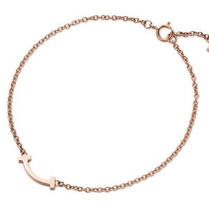 2023 New Luxurys Designer T diamond smile bracelet Women Charm bracelet Trend fashion high quality bracelets gift jewelry