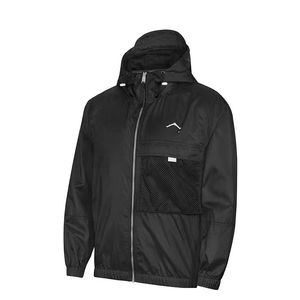 2023 Nouveaux Hommes Casual Sports En Plein Air Veste Manteau Basketball Formation Fitness Coupe-Vent Imprimé Lettre À Capuche Vestes Survêtement Hommes Vêtements