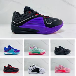 2023 Nieuwe Heren KD16 Basketbalschoenen Charles Doutit Rood Zwart Ridder Zwart Paars Hawaiiaans Platina Miracle BPM Paars Kevin Durant 16 sneaker designer schoenen