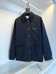 2023 Nieuwe Polo Collar Casual Jacket Luxueuze en low key design/zomer Nieuwe mode veelzijdige jas