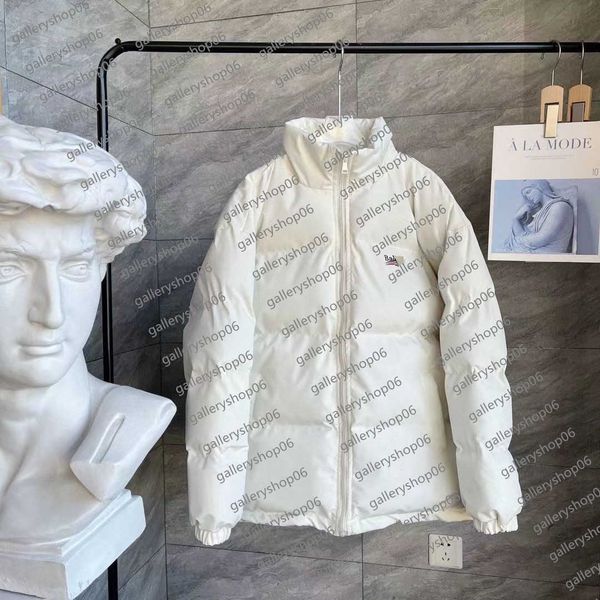 2023 Nueva chaqueta de invierno para hombres Diseñador Rompevientos Abrigo de plumón para mujer Balencias Letra impresa Abrigo de plumón North Warm Park Coat Front Chaqueta para hombre 01