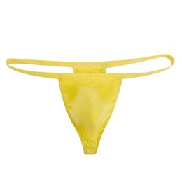 2023 Nieuwe mannen Sexy close passende string bugle zakje string ondergoed ondergoed mannelijke lage taille t-back jock strap slipje calzoncillos hombre