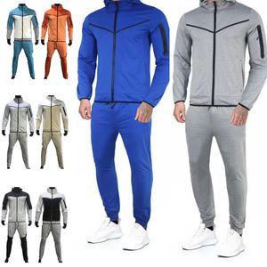 2023 Nouveaux hommes Survêtement Designer SweatSuit Thin Tech Femmes Mens Survêtement 3XL Printemps Automne Joggers Veste Deux pièces Ensemble Sports Vêtements à manches longues Taille S-3XL