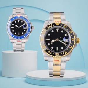 2023 nieuwe herenhorloges mechanisch automatisch topmerk luxe klassiek horloge heren roestvrij staal waterdicht klok mannelijk saffier 40 mm kerstcadeaus voor mannen