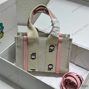 2023 nouveau mini sac à provisions Ce sac fourre-tout super mignon été nouveau cuir et toile combinaison corps léger sac à bandoulière bandoulière amovible sac à bandoulière